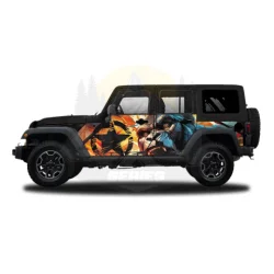 Panele Ochronne 45gorilla Jeep Wrangler JK 4D - na stałe